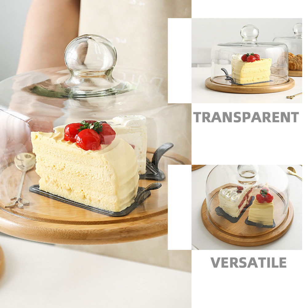 กล่องเค้กใส สำหรับขนมหวาน โปร่ - Plastic Dome Clear บทวิจารณ์และราคา