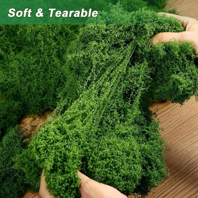 มอสปลอม มอสสีเขียวเทียมสำหรับง - Sphagnum Moss Dry บทวิจารณ์และราคา