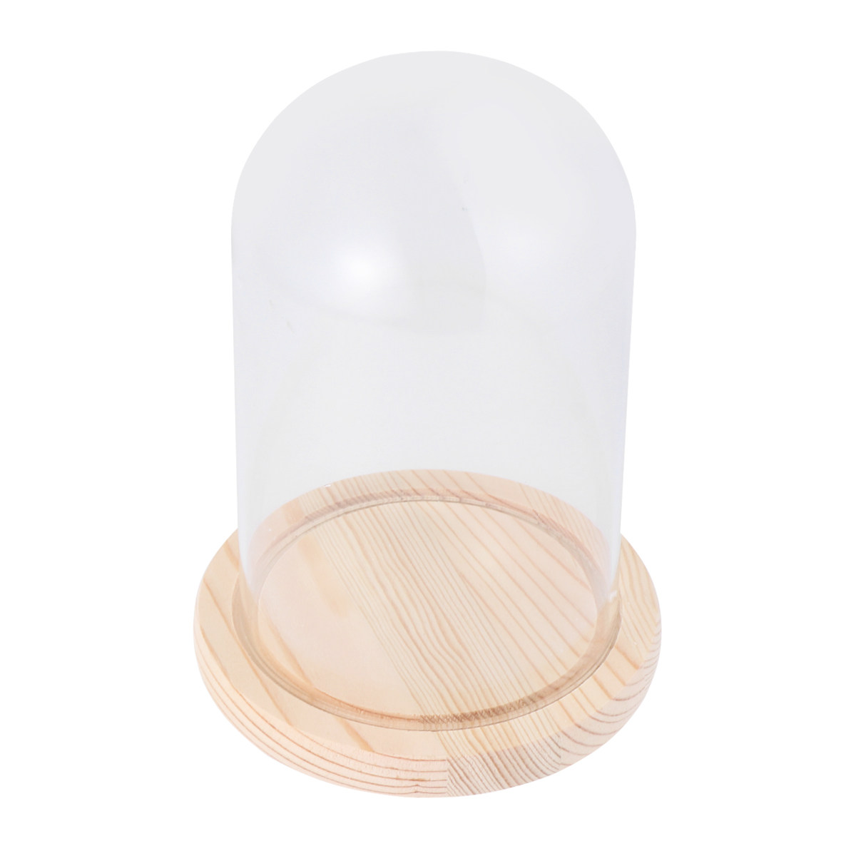 โดมแก้วหรูหรา ขนาด 9x15 ซม. สำ - Plastic Dome Clear บทวิจารณ์และราคา
