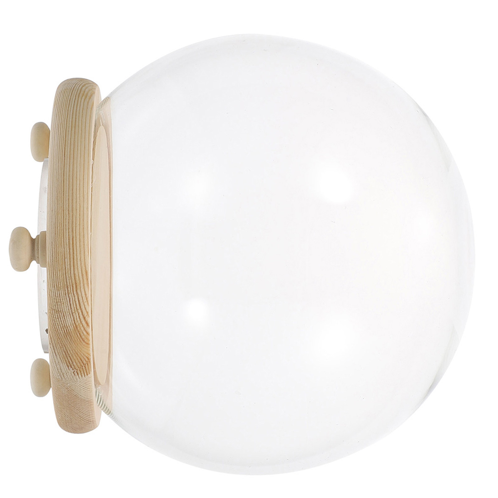 โดมแก้วใสสำหรับดอกไม้แห้ง กล่อ - Plastic Dome Clear บทวิจารณ์และราคา