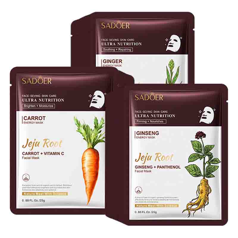 มาส์กหน้าสารสกัดจากรากพืช SADO - Root Stimulator Liquid บทวิจารณ์และราคา