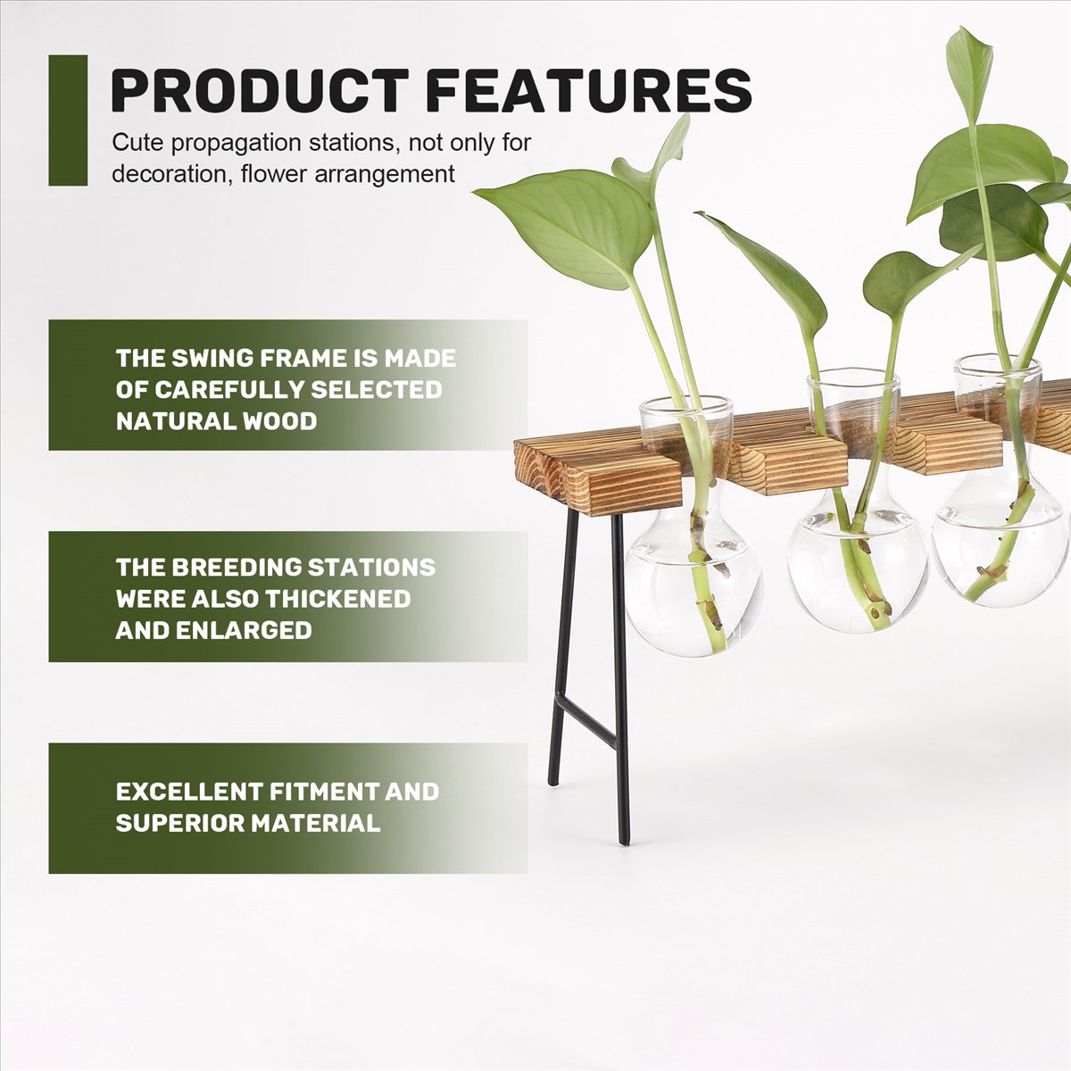 สถานีเพาะพันธุ์ ABFS สำหรับปลู - Propagation Station Vase บทวิจารณ์และราคา